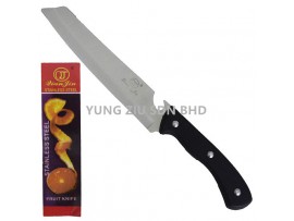 6^BLACK HANDLE KNIFE (FLAT HEAD)(QIANJIN)